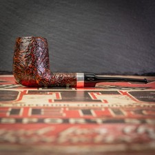 Grade A3 Brebbia Italia 100  Sterling Silver 925 . 9MM . Pfeife, Pipe, Pipa