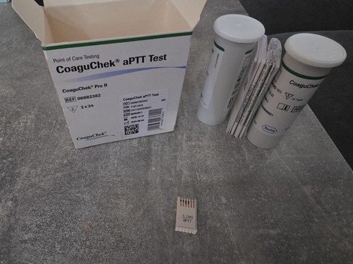 Teststreifen für coaguchek - teststreifen,