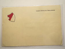 Corps Onoldia Erlangen - Farbschild - Karte - Couleurkarte / Studentika