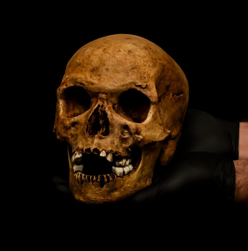 Handbemalter menschlicher