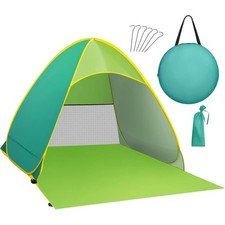 Strandmuschel, Strandzelt