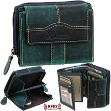 Damen Echt Leder Brieftasche