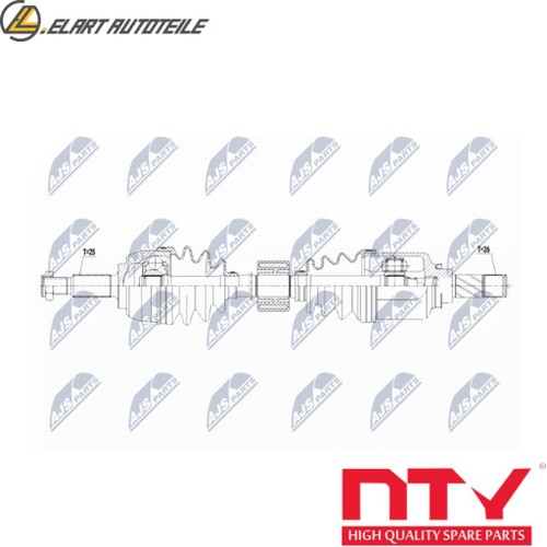 Antriebswelle npw 134 - antriebswelle, npw-re-134