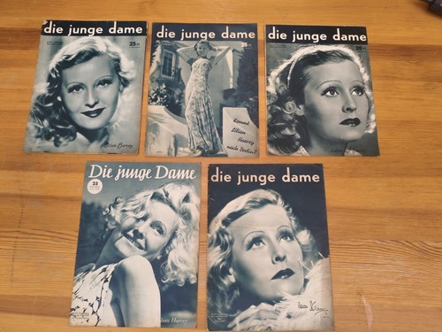Zeitung die junge dame mit - junge, 5
