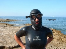 Gummibrille,Taucherbrille,Tauchermaske,Schwimmbrille, Tauchen.