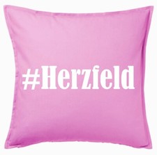 #Herzfeld Kissenbezug Pink Ich
