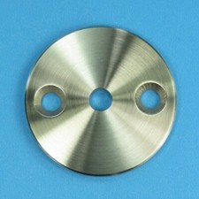 2 Loch Ronde Edelstahl 70x6 mm