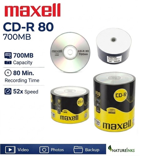 Maxell recordable blank - maxell, cd-r