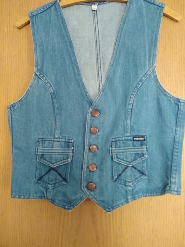 Damen jeans weste - weste, von