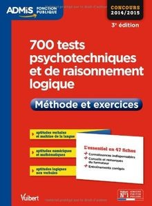 700 tests psychotechniques - , et