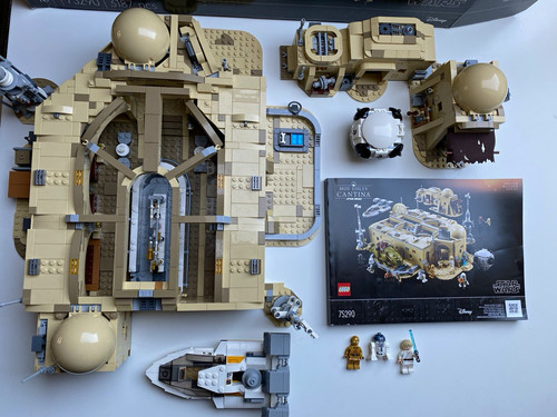 Lego star wars mos eisley - star,