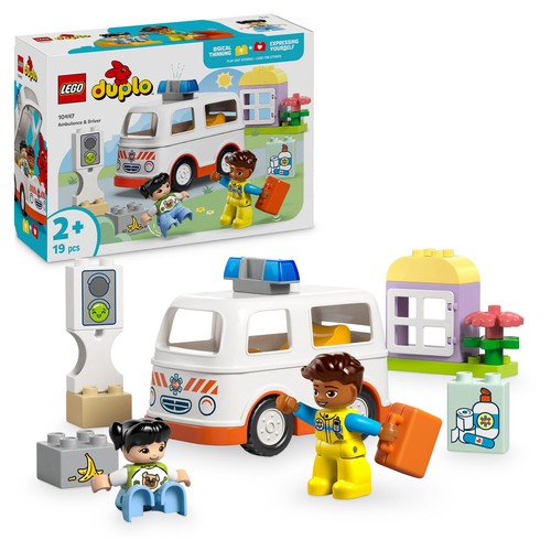 Lego duplo rettungswagen mit - lego,