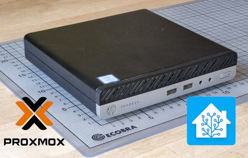 Proxmox homeserver prodesk - proxmox-homeserver:, hp