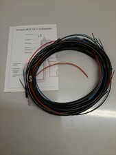 MZ RT 125/2 125/3 Kabelbaum Neu Oldtimer Vollnabe m. Schaltplan