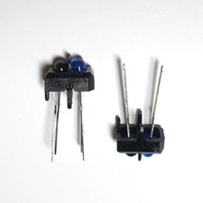 3 mm IR-Sender & Empfänger - passendes Paar in Kunststoffhalterung - kostenloser Versand im Vereinigten Königreich