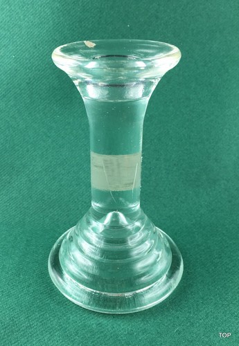 Kerzenhalter glas mit stand - kerzenhalter,