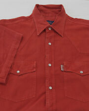 Herren Jeans Sommer Hemd Größe M Regular Fit Western Style I208