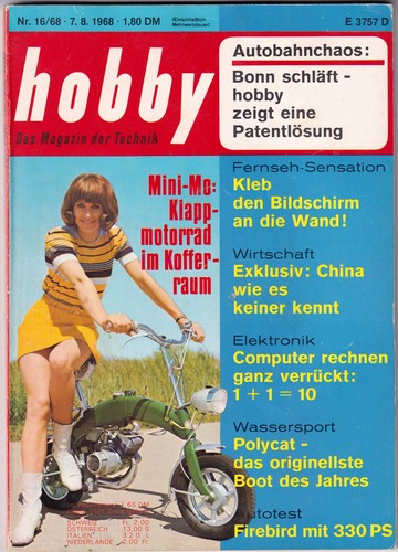 Hobby das magazin der - "hobby,