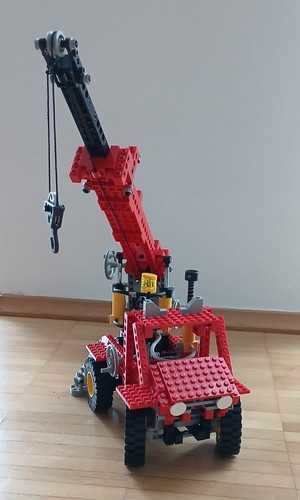 Lego technic 8854 unimog - technic, kran