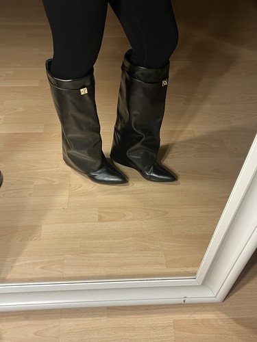 Damen stiefel schwarz - schwarz, gr.