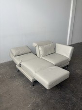 Brühl Moule medium Designer Ledersofa Couch Leder 1A Zustand!