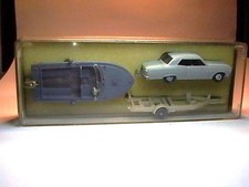 Wiking  Motorboot Landtransport  mit Chevrolet   OVP    1:87 H0