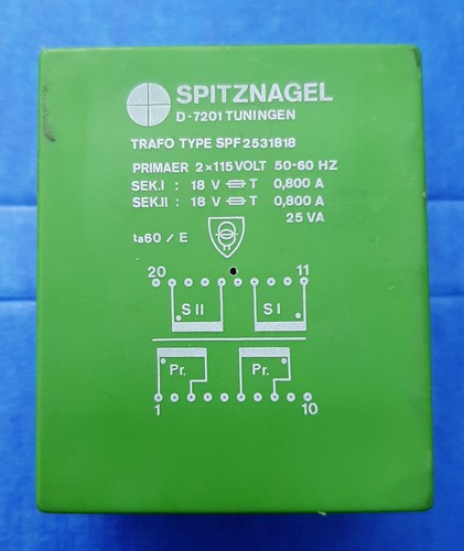 Spitznagel spf 2531818 trafo - 2531818,