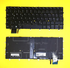 DE Tastatur Dell XPS 13 9370 13-9370 9380 9305 7390 Series Beleuchtung - Schwarz