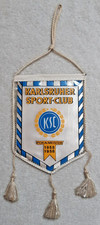 Alter Wimpel Karlsruher SC Fußball KSC Fanion pennant Bundesliga DFB Sport Club