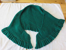 Trachtentuch, grün, handgestrickt, NEU!