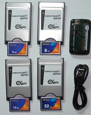 4 GB 8 GB 16 GB 32 GB PCMCIA Adapter + Card Reader CF Comand APS Mercedes Benz