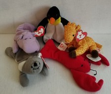 Ty Teenie Beanie Babies Plüsch -- AUSWÄHLEN -- Retired /Gut erhalten Gebraucht