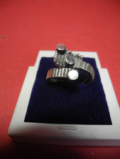 original alter Silberring 835