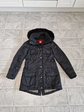 Wellensteyn Schneezauber Gr. S Winterjacke Wintermantel Parka Damen Schwarz