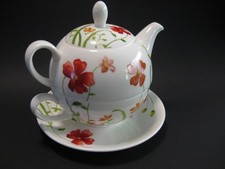 Tea for One Set - Lotta - TeaLogic - Tasse, Kännchen, Untertasse, Teekanne