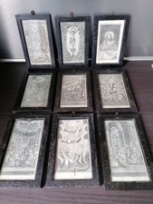 9 Radierungen des Barock 18. / 19. Jh.