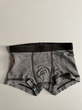 H&M BASIC BOXERSHORT BOXER SHORTS GR.98/104 CM • 2-4 JAHRE BLAU WEISS GESTREIFT