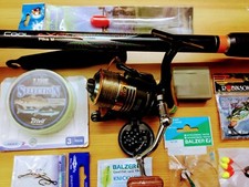 Allroundset/ Raubfisch Set / Expert Tele Pike Rute + Rolle  + Zubehör /.