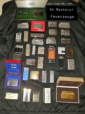 Vintage mystery feuerzeuge - 3x,