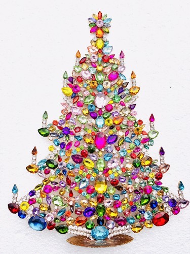 Strass christbaumständer - strass,