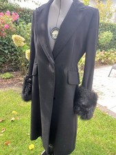 Max Mara Damen Mantel Schwarz