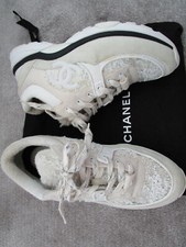 Chanel weiße sneaker - chanel, 39,5