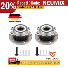 2x Radnabe Radlager Vorne für