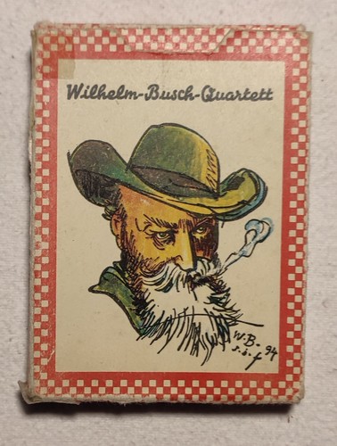 Kartenspiel ddr wilhelm busch - kartenspiel, ddr: