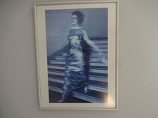 Gerhard Richter Frau Treppe Herrabgehend Kunstdruck Signiert 1965
