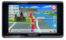 Becker Ready.5 LMU Navigationsgerät 5 Zoll Display TMC Europa Karte 47 Länder