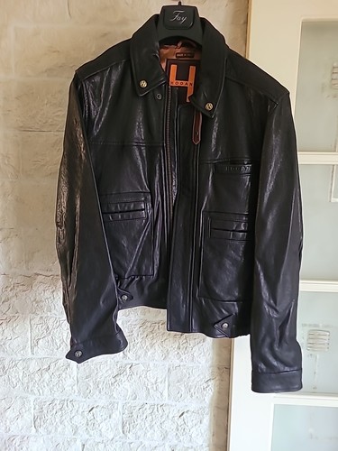 Titel hogan lederjacke neu - titel:,
