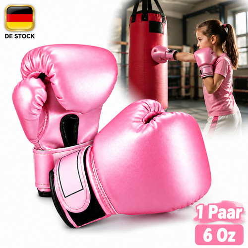 Rosa boxhandschuhe - rosa, 6