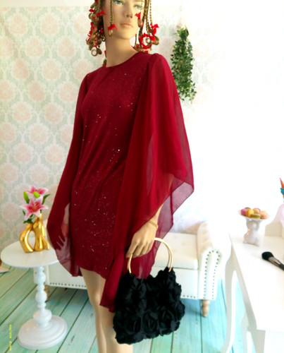 Kurzes edles kleid - kurzes, kleid,