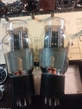 Matched Pair Sylvania 6B4G